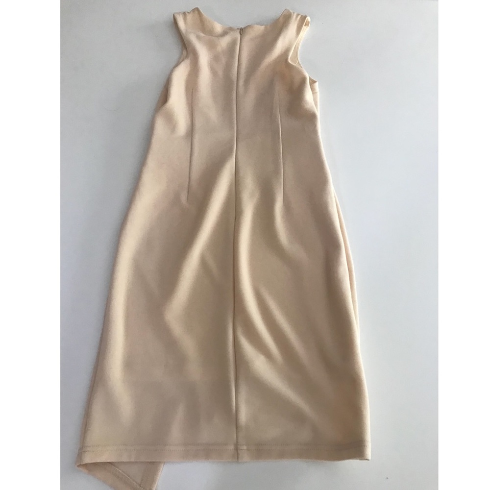 Business dress w/rhinestone waistbelt - Picture 5 of 5